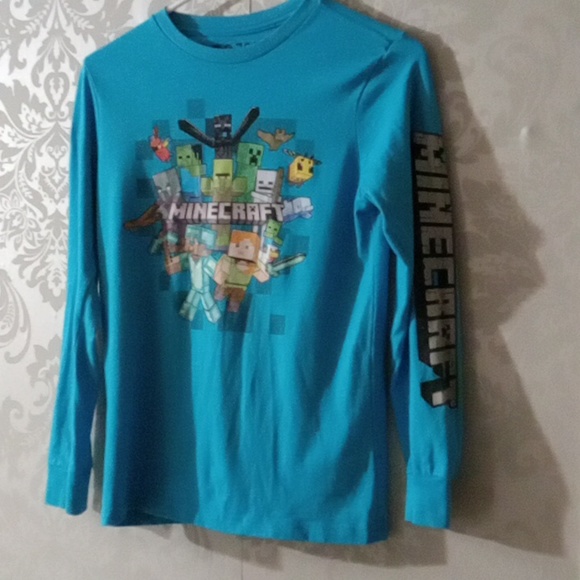 minecraft Other - Boy's Minecraft Tee L